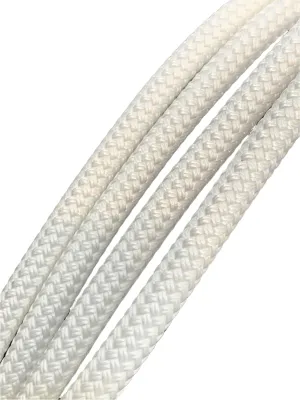 Brights Yacht Racing Braid Sailing Rope | White