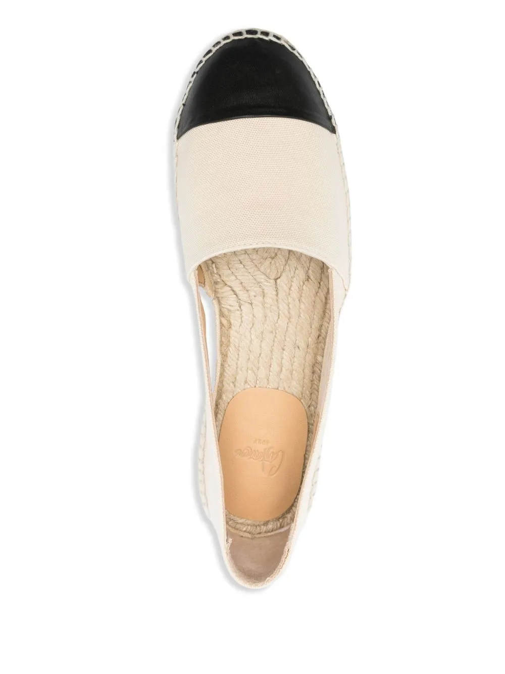 Castaner Women's White Flat Espadrilles