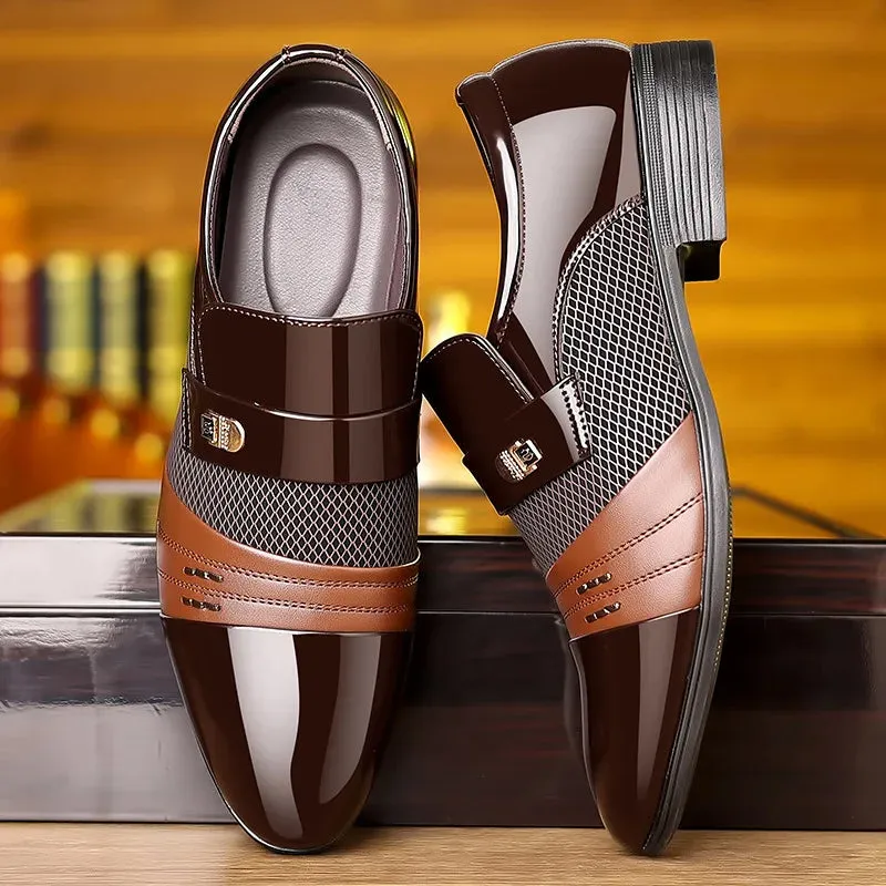Giovanni Leather Loafers
