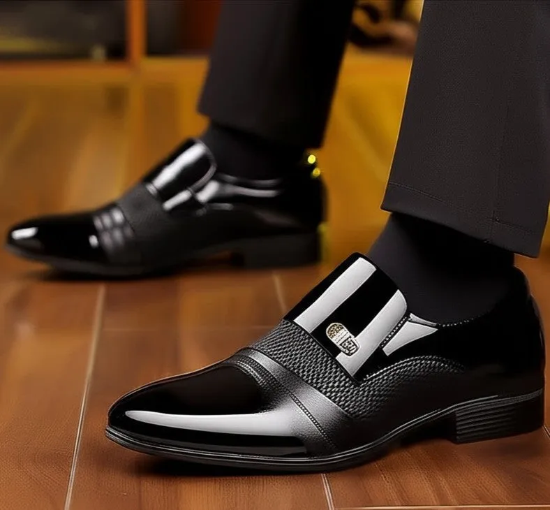 Giovanni Leather Loafers
