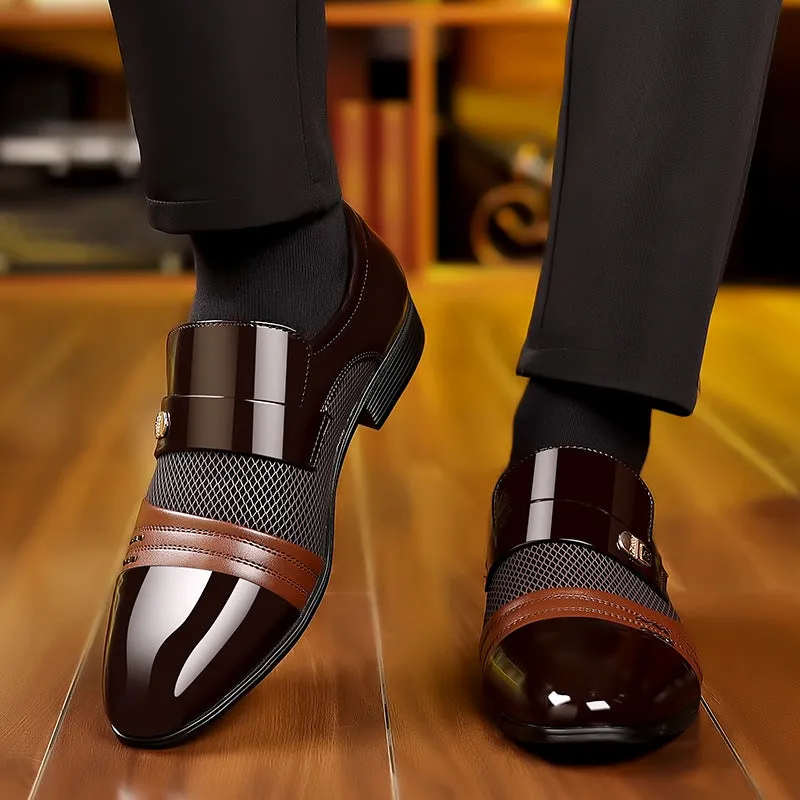Giovanni Leather Loafers