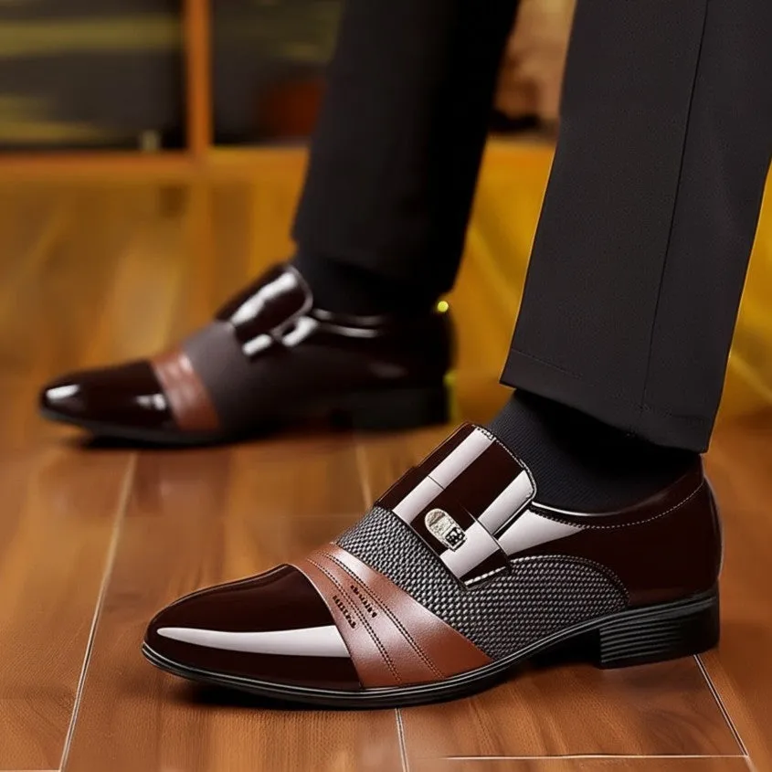 Giovanni Leather Loafers