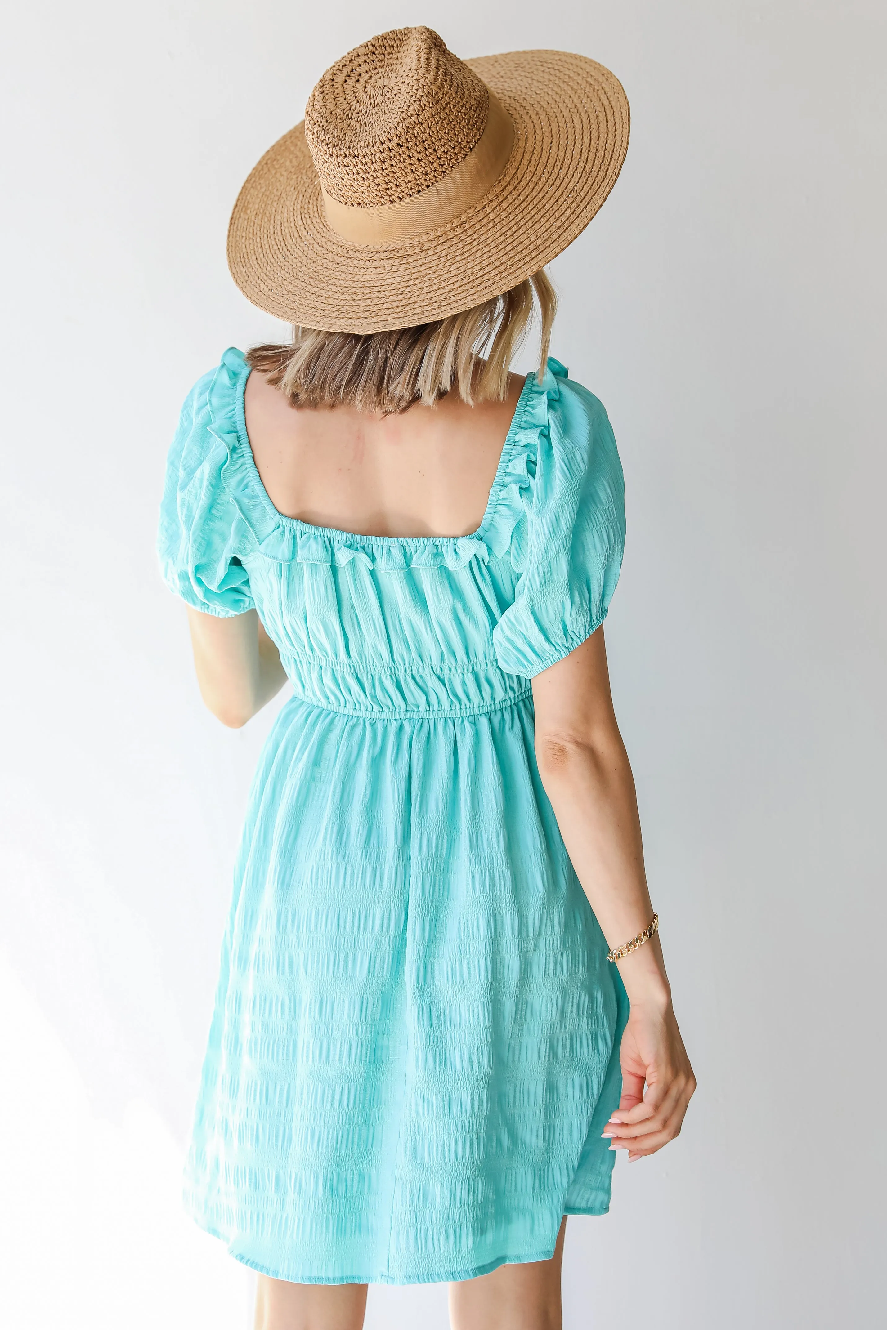 Ocean Skies Mini Dress