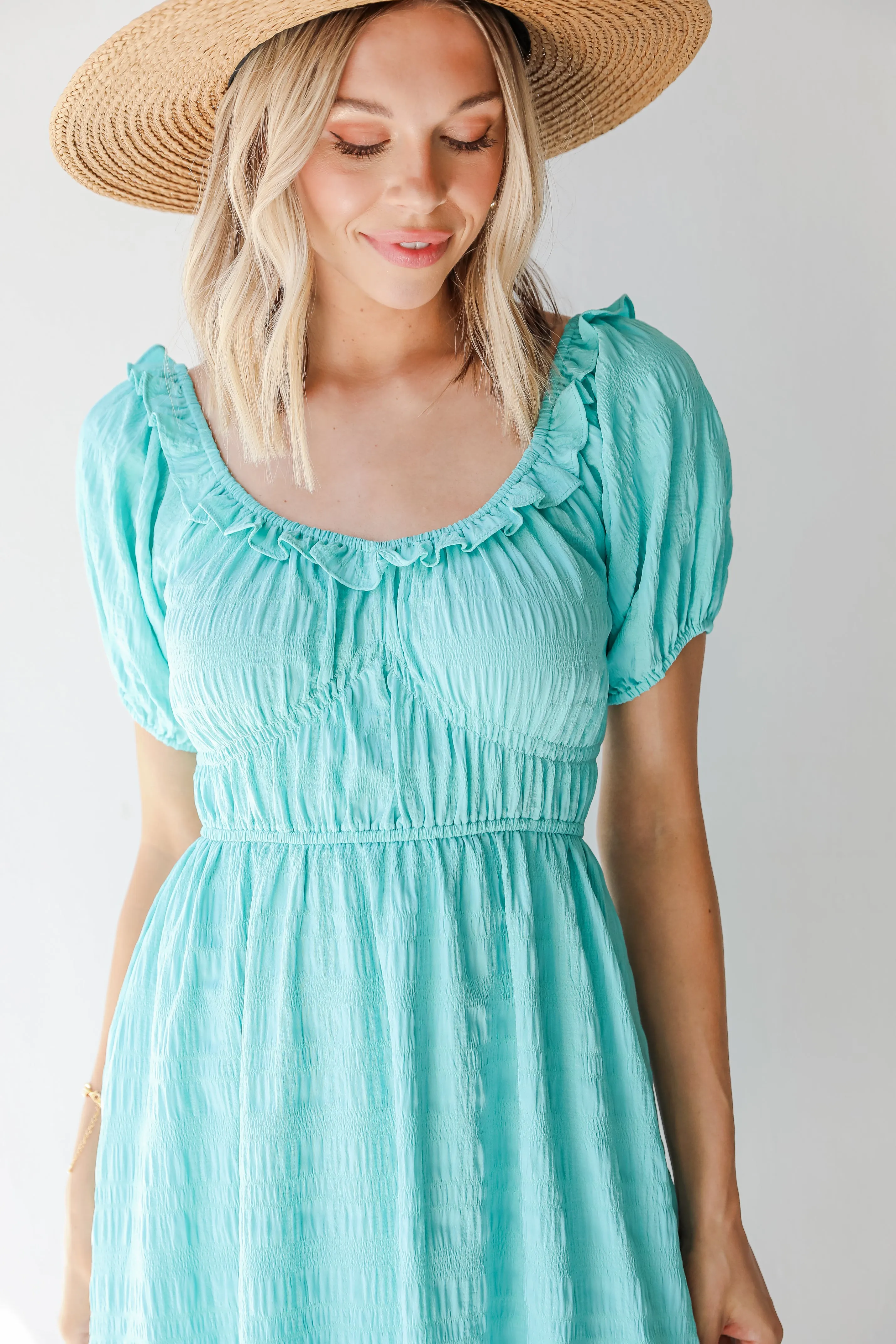 Ocean Skies Mini Dress