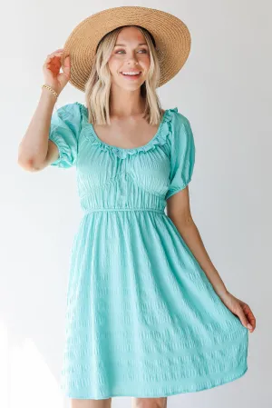 Ocean Skies Mini Dress