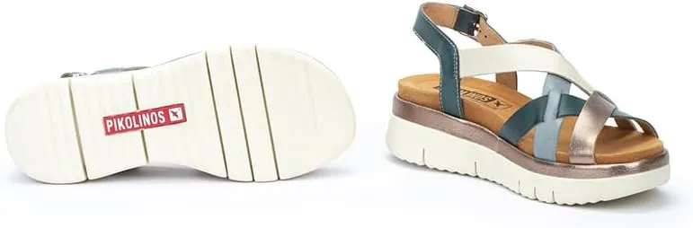 PIKOLINOS Wedge Sandals Leather Palma for Woman