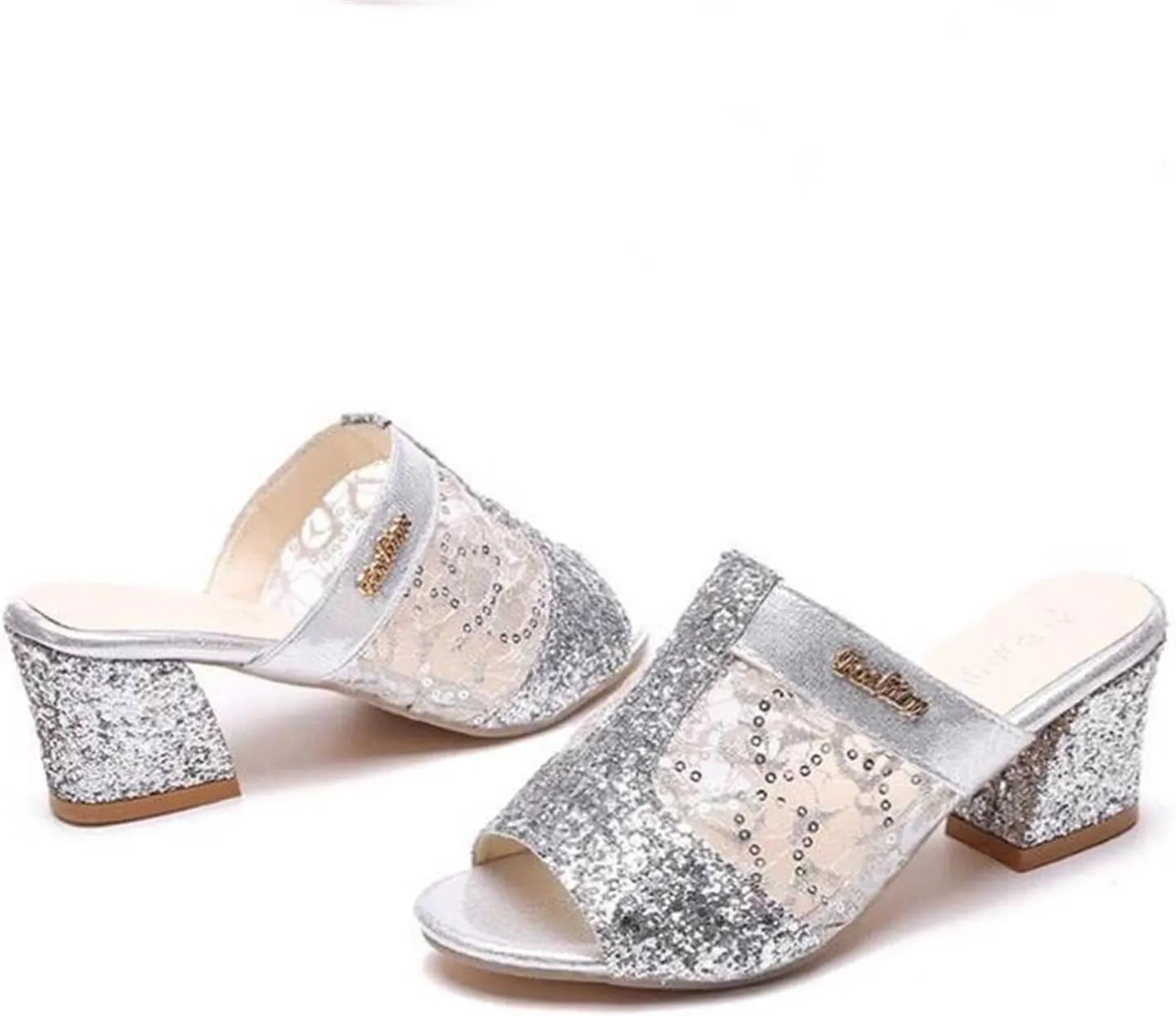 Womens Heeled Sandals Dressy Rhinestone Wedding Shoes Sexy Sandal for Women Strappy Heeleds Dressy Shoe Dressy